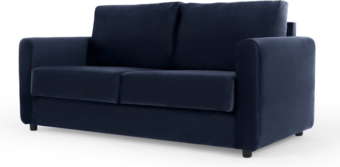 Corin Pull Out Sofa Bed, Regal Blue Velvet 