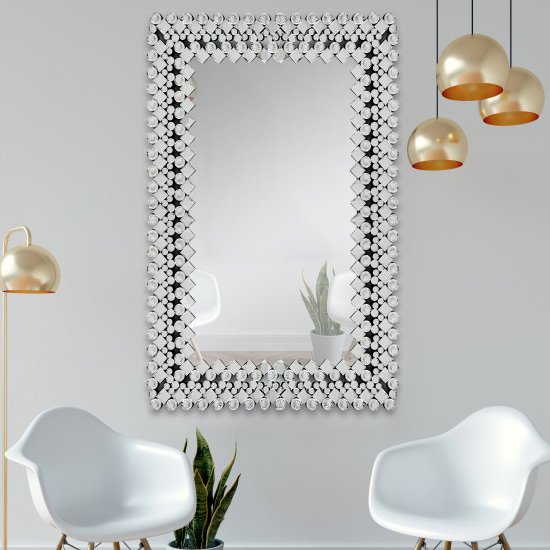 Umke Designer Rectangular Wall Mirror