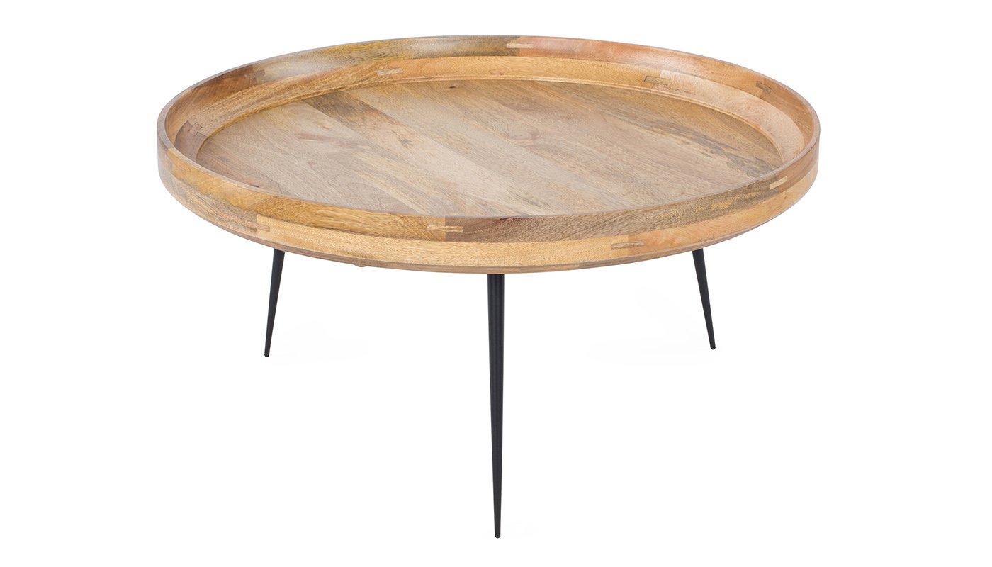 Mater Bowl Table Extra Large Natural Mango Wood