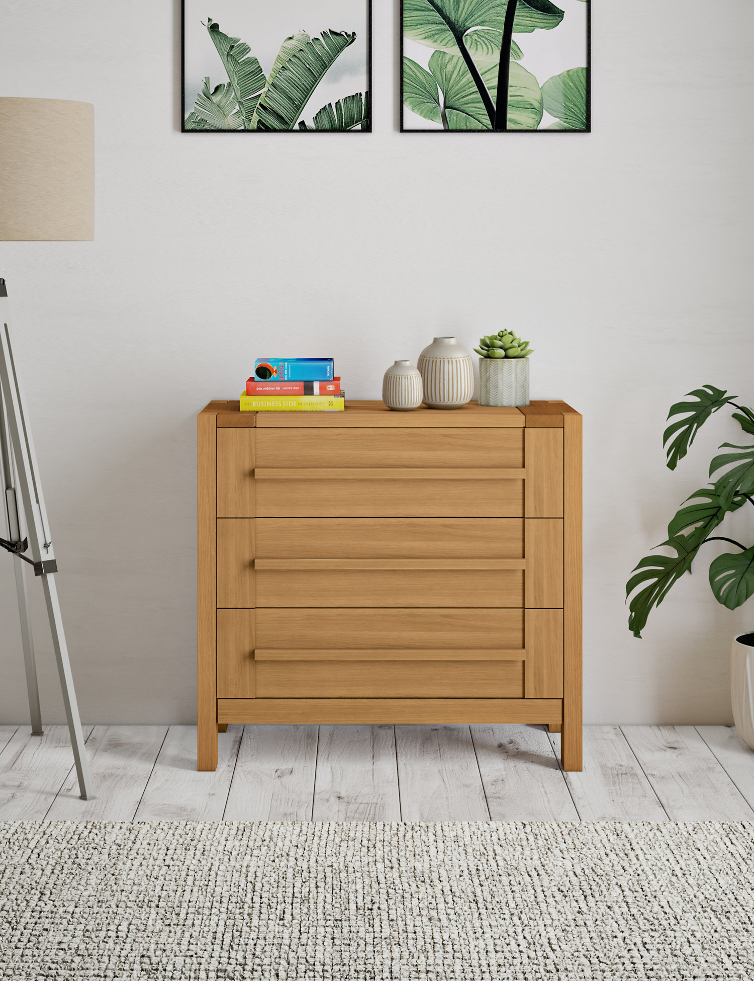 M&S Sonoma Narrow 3 Drawer Chest