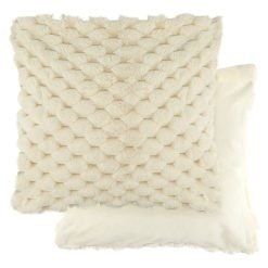 New Edge Blinds Leah Collection Deluxe Cushion Cover in Cream