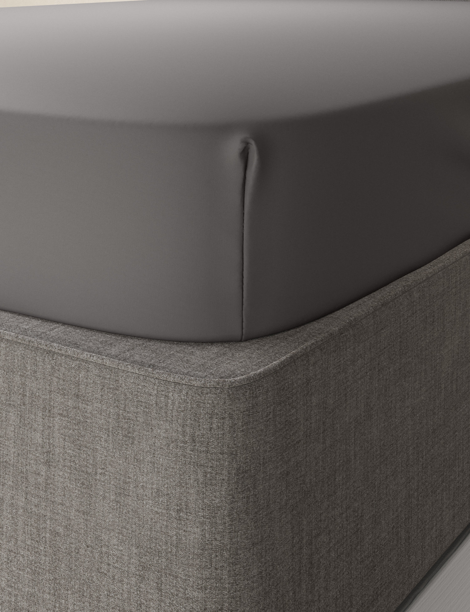 M&S Cotton Rich Percale Fitted Sheet