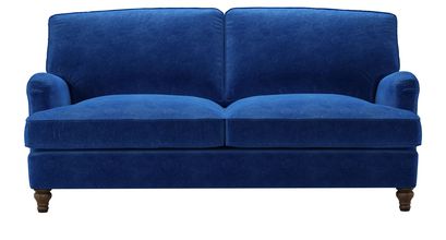 Bluebell 2.5 Seat Sofa Bed in Cobalt Smart Velvet - sofa.com