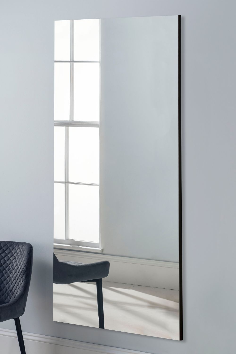 Yearn Mirrors Simple Full length Frameless mirror Black 170x80cm