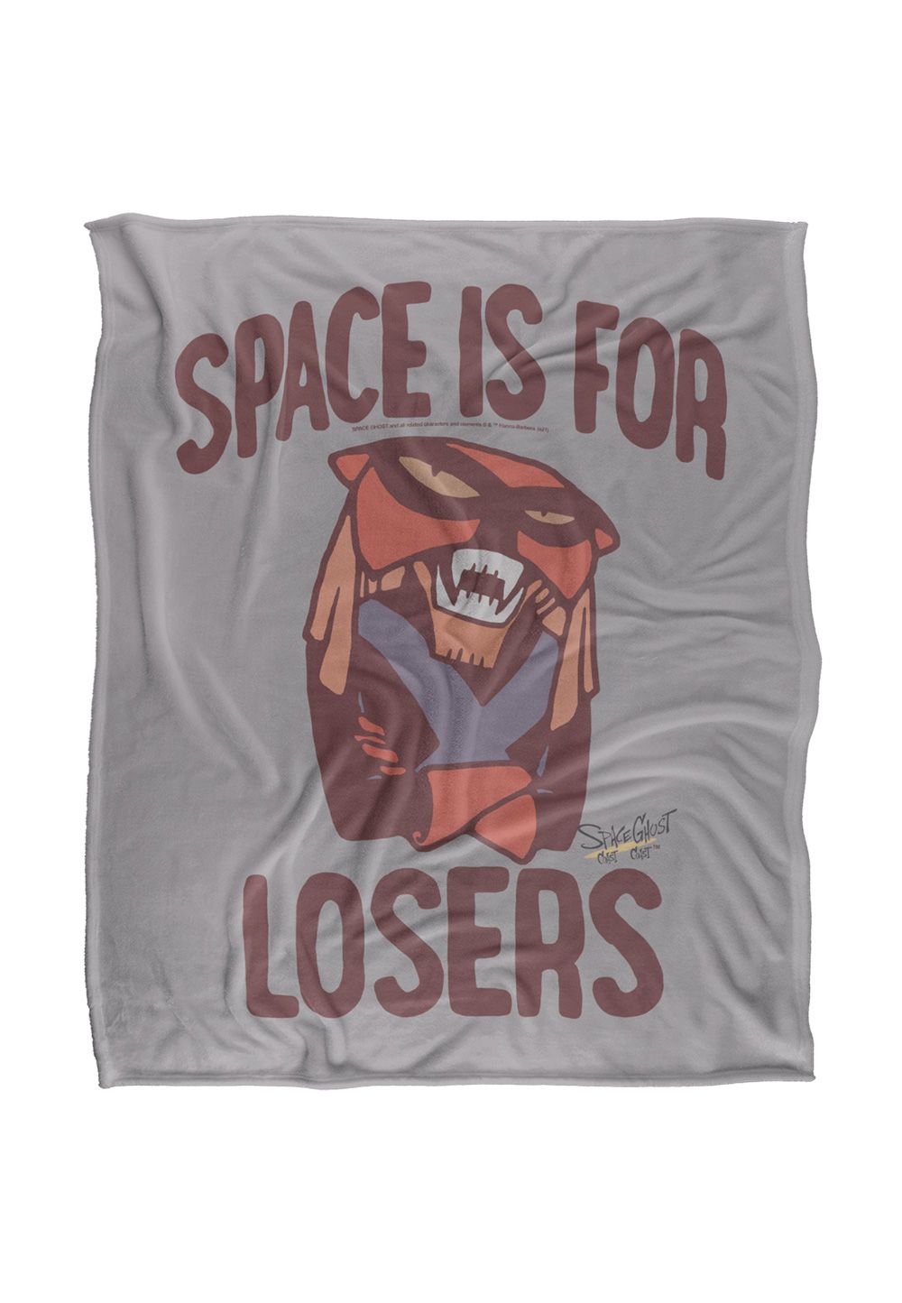 Cartoon Network Space Ghost The Pirate Silky Touch Super Soft Throw Blanket 152 X 127 cm in White