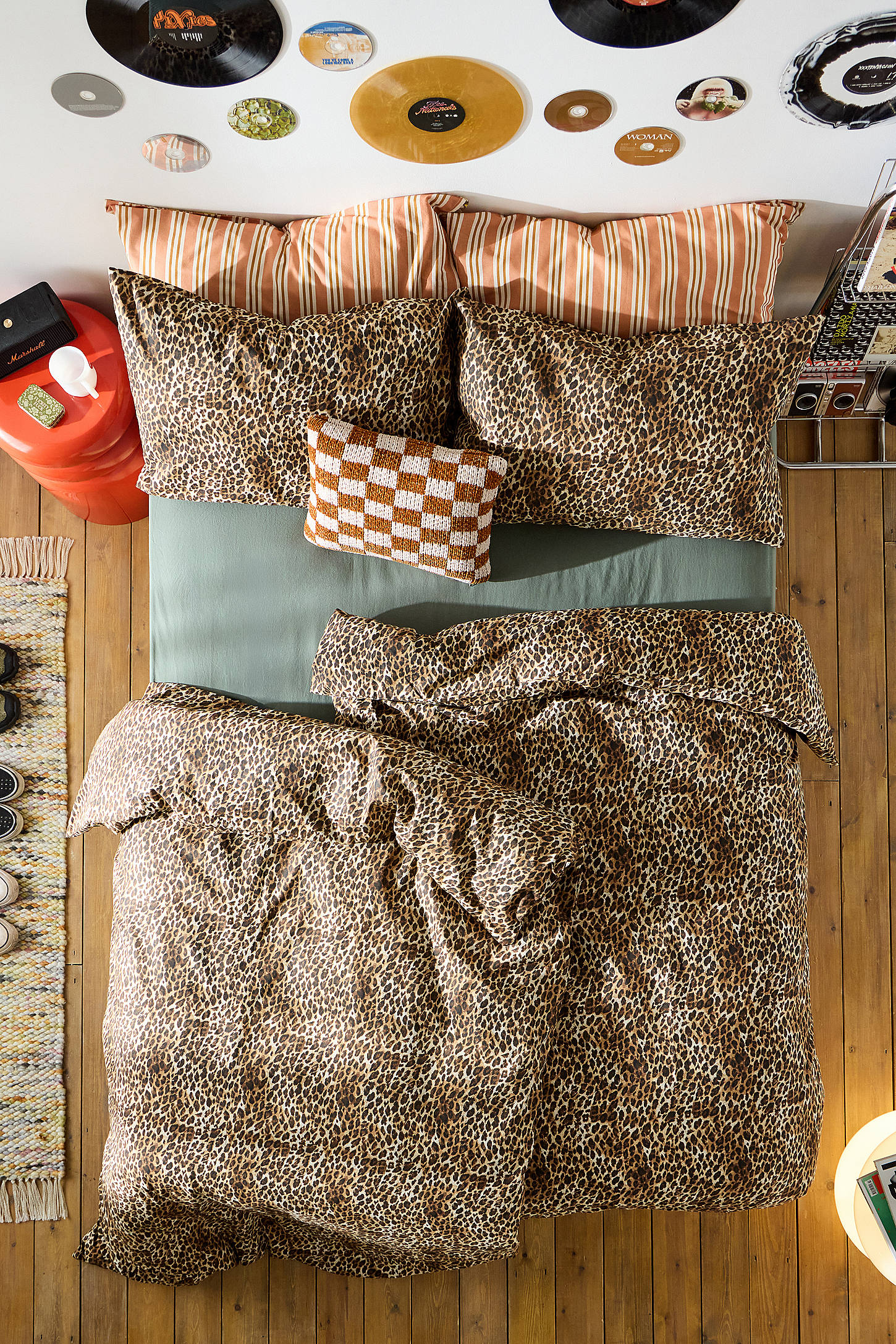 Leopard Print Duvet Set - Neutral