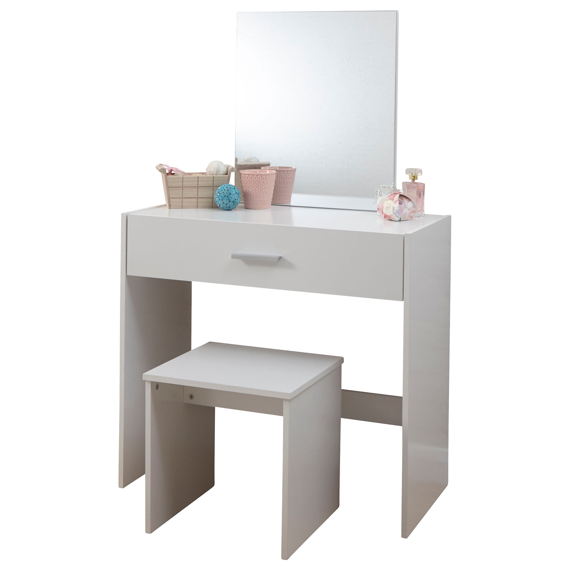 Julia Dressing Table Set White
