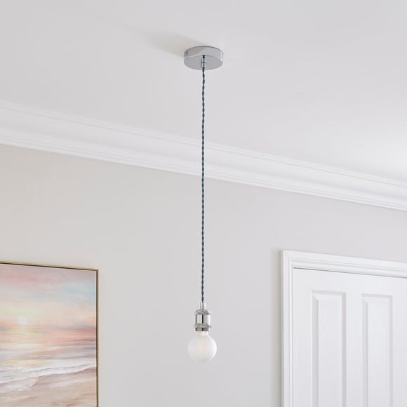Charlie Industrial Adjustable Pendant Flex Ceiling Light Cable