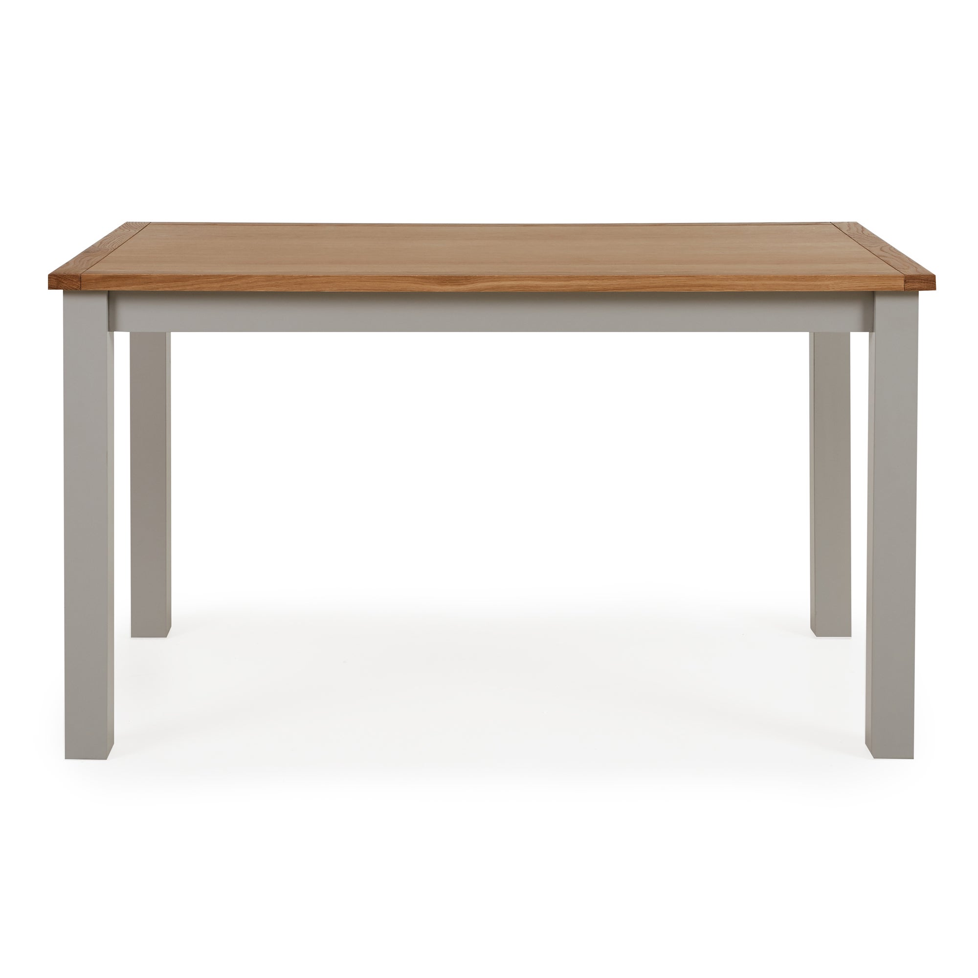 Bromley Grey Dining Table Grey and Brown