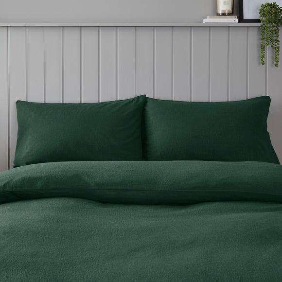 Soft & Cosy Luxury 100% Brushed Cotton Standard Pillowcase Pair 2