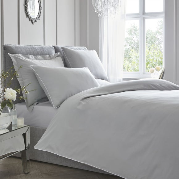 Appletree Piped 100% Cotton Duvet Cover & Pillowcase Set