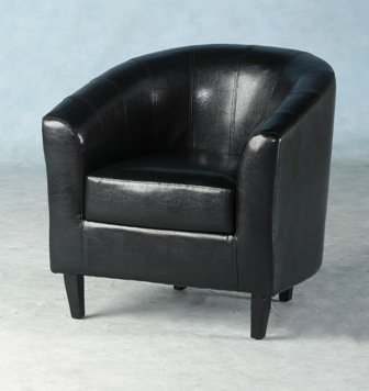 Tempo Tub Chair in Black