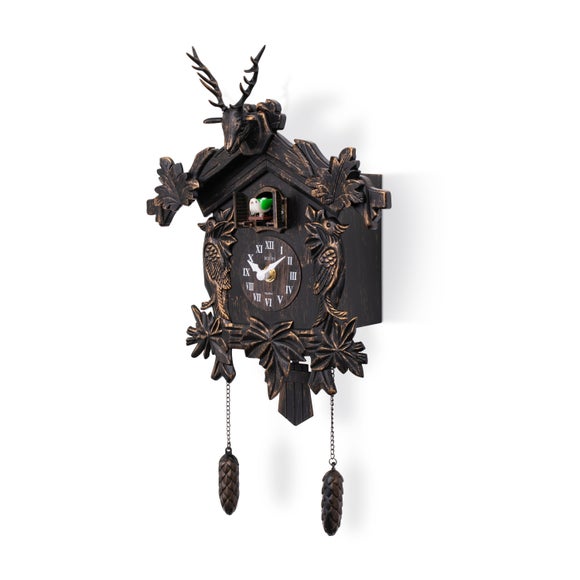 Acctim Lindau Bronze Cuckoo Wall Clock 3