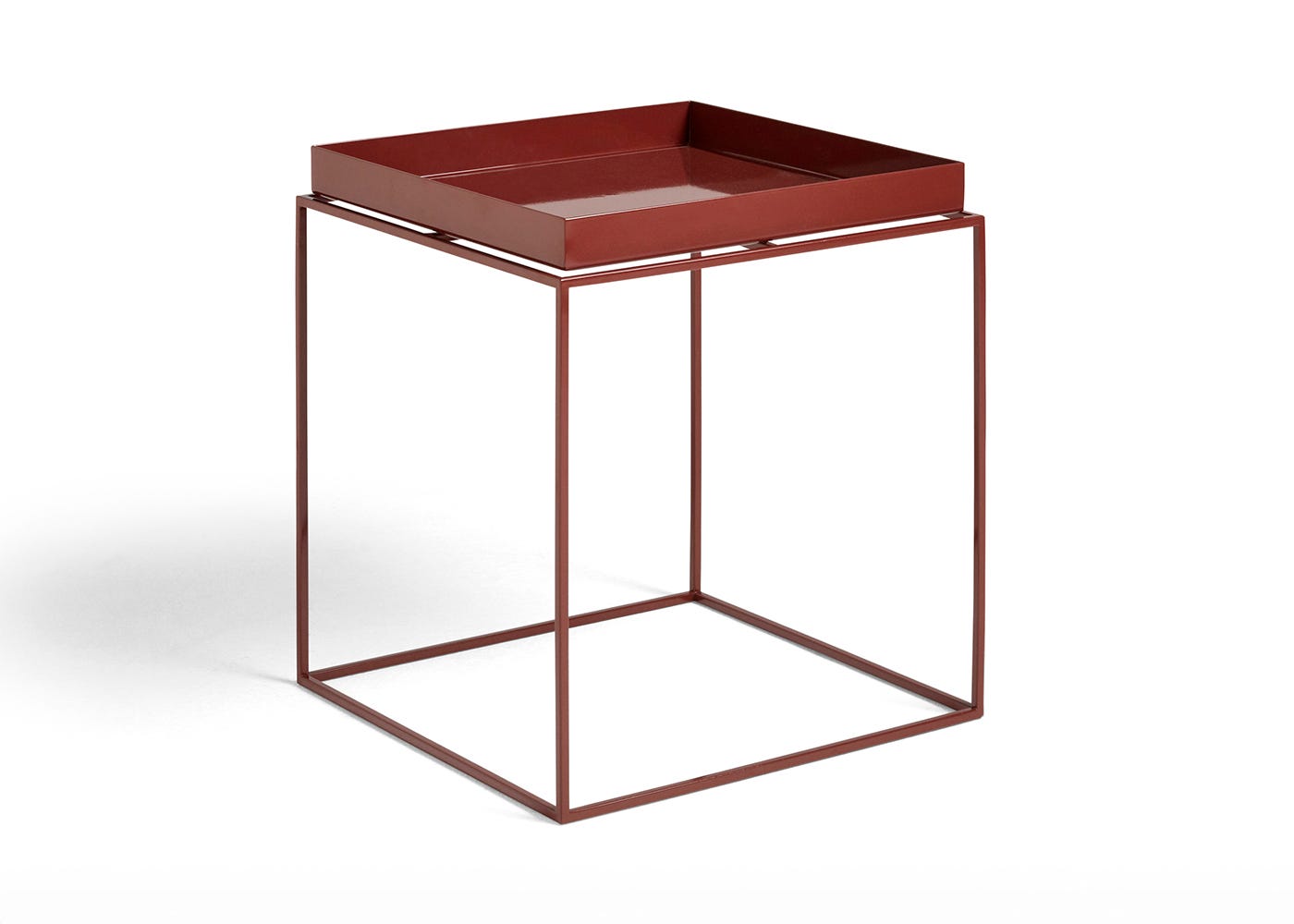 HAY Tray Table Medium Chocolate 40 x 40cm