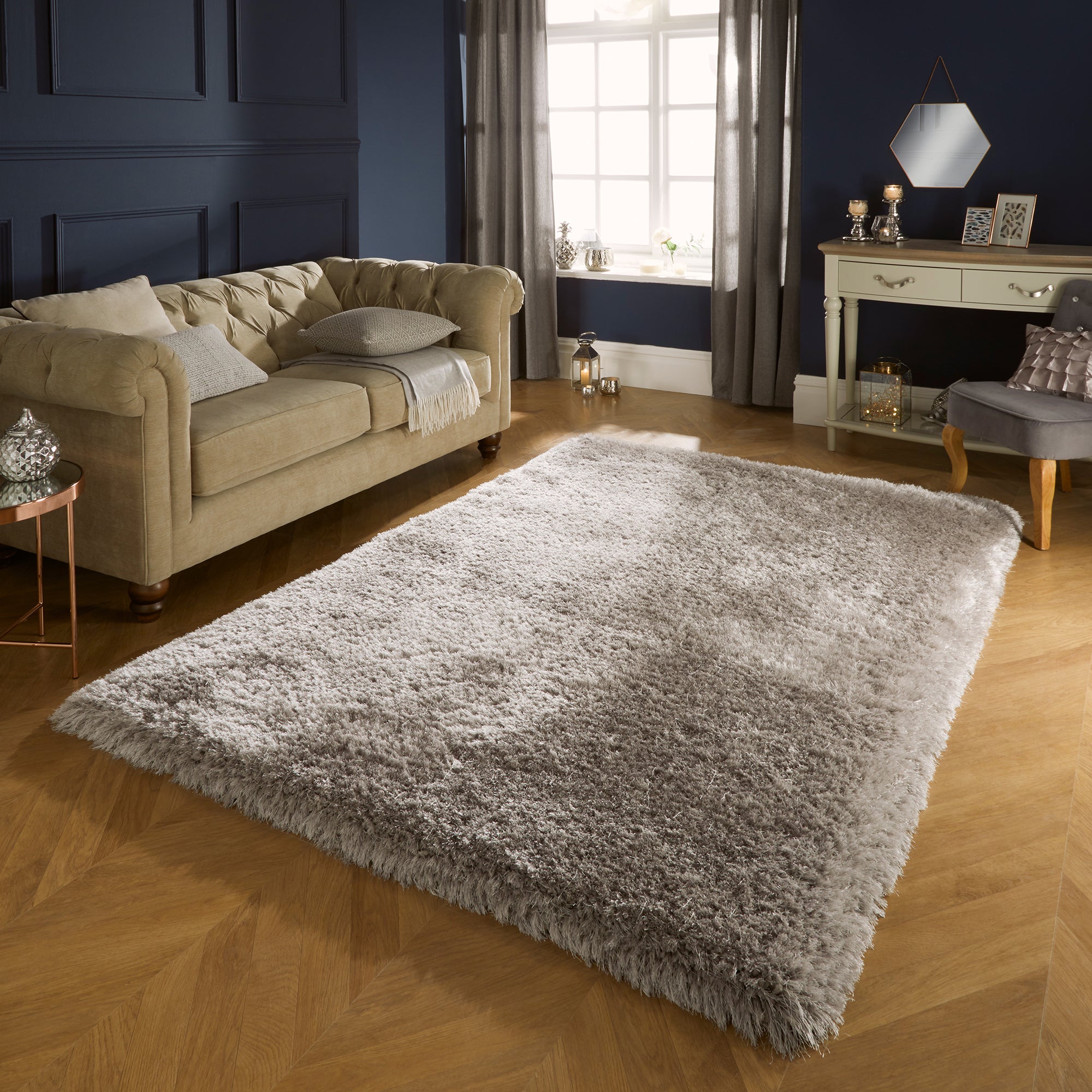 Pearl Rug Silver