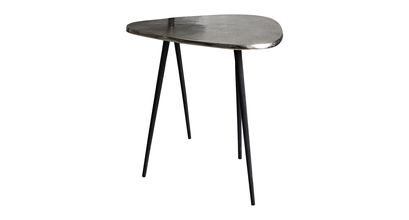 Bogart Side Table in Silver - sofa.com