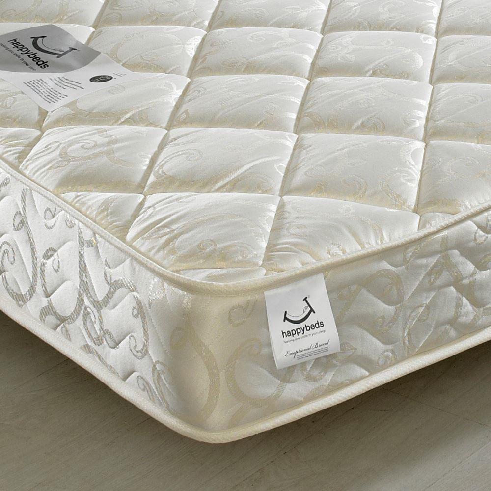 Eclipse Pocket Sprung 800 Quilted Fabric Mattress - 6ft Super King Size (180 x 200 cm)