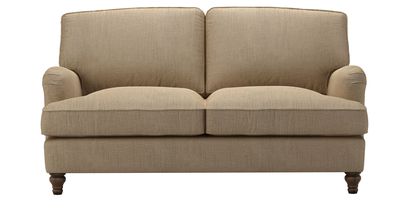 Bluebell 2 Seat Sofabed in Flax Pure Belgian Linen - sofa.com