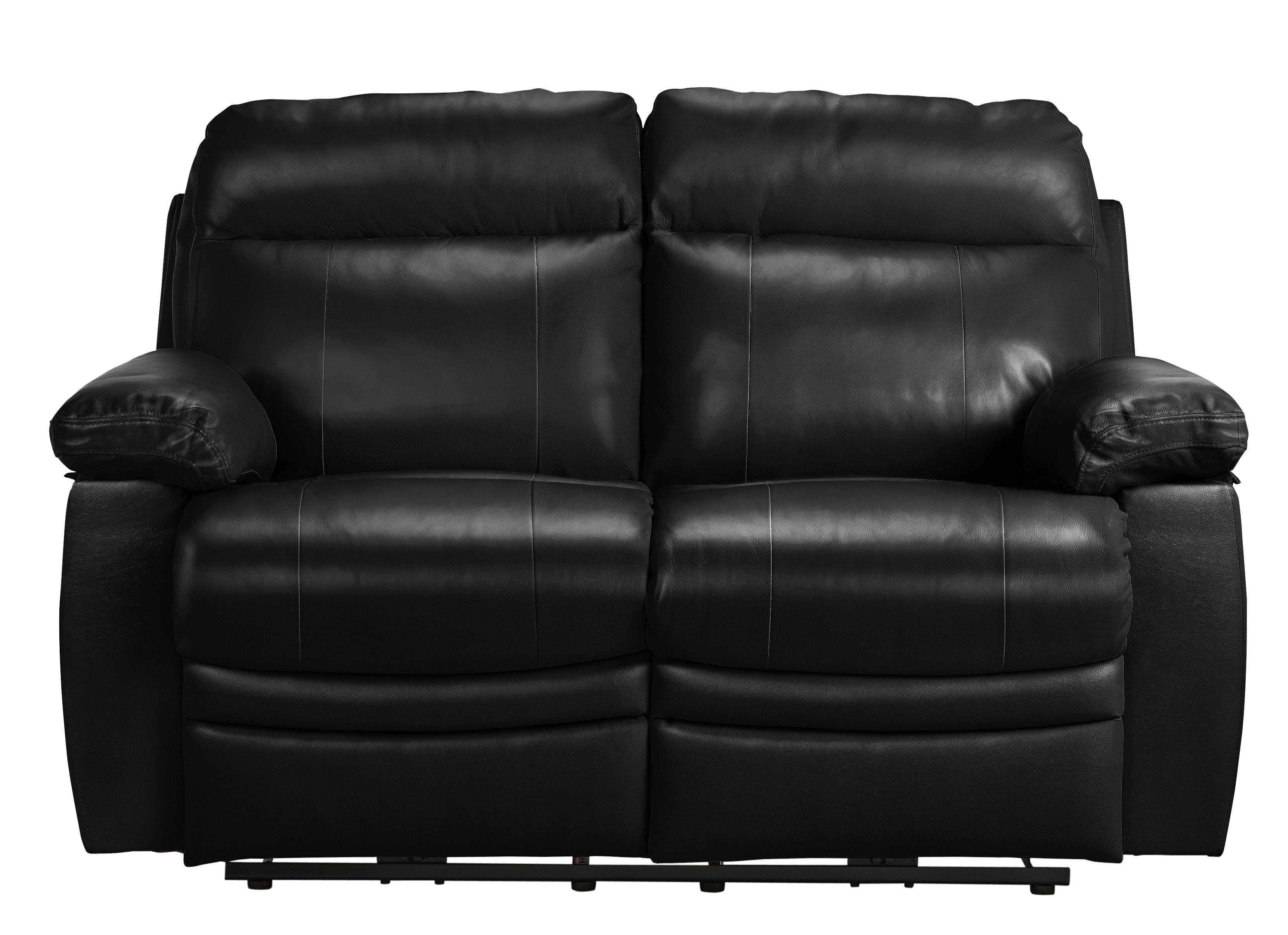 Argos Home Paolo 2 Seater Power Recliner Sofa - Black