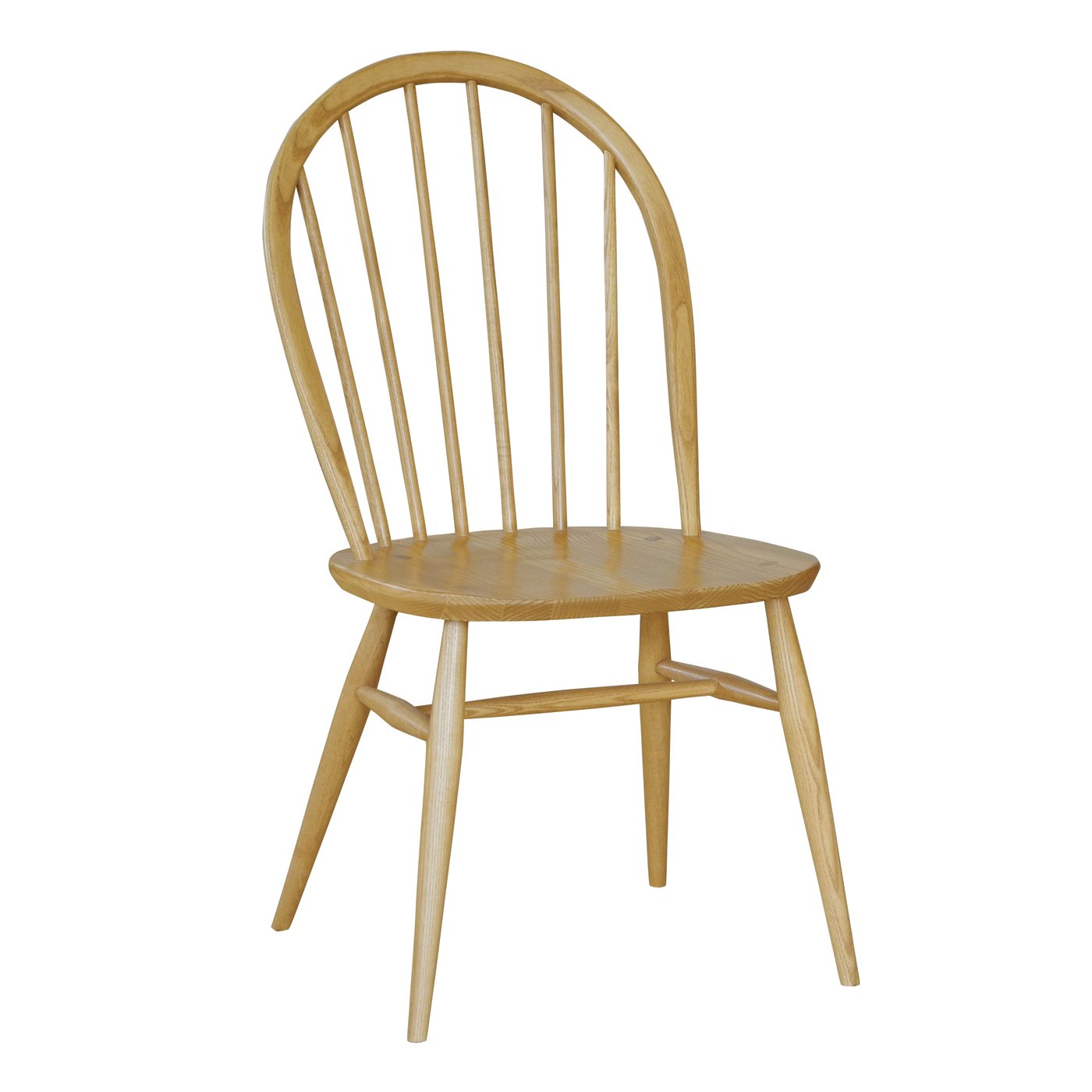 Ercol Originals Windsor Chair Dead Matt Ash