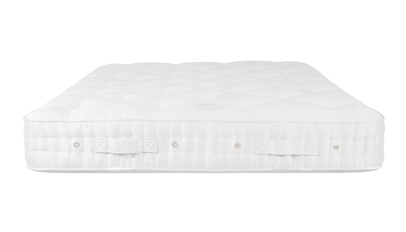 Vispring Bedstead Realm Mattress single Soft Tension Oyster