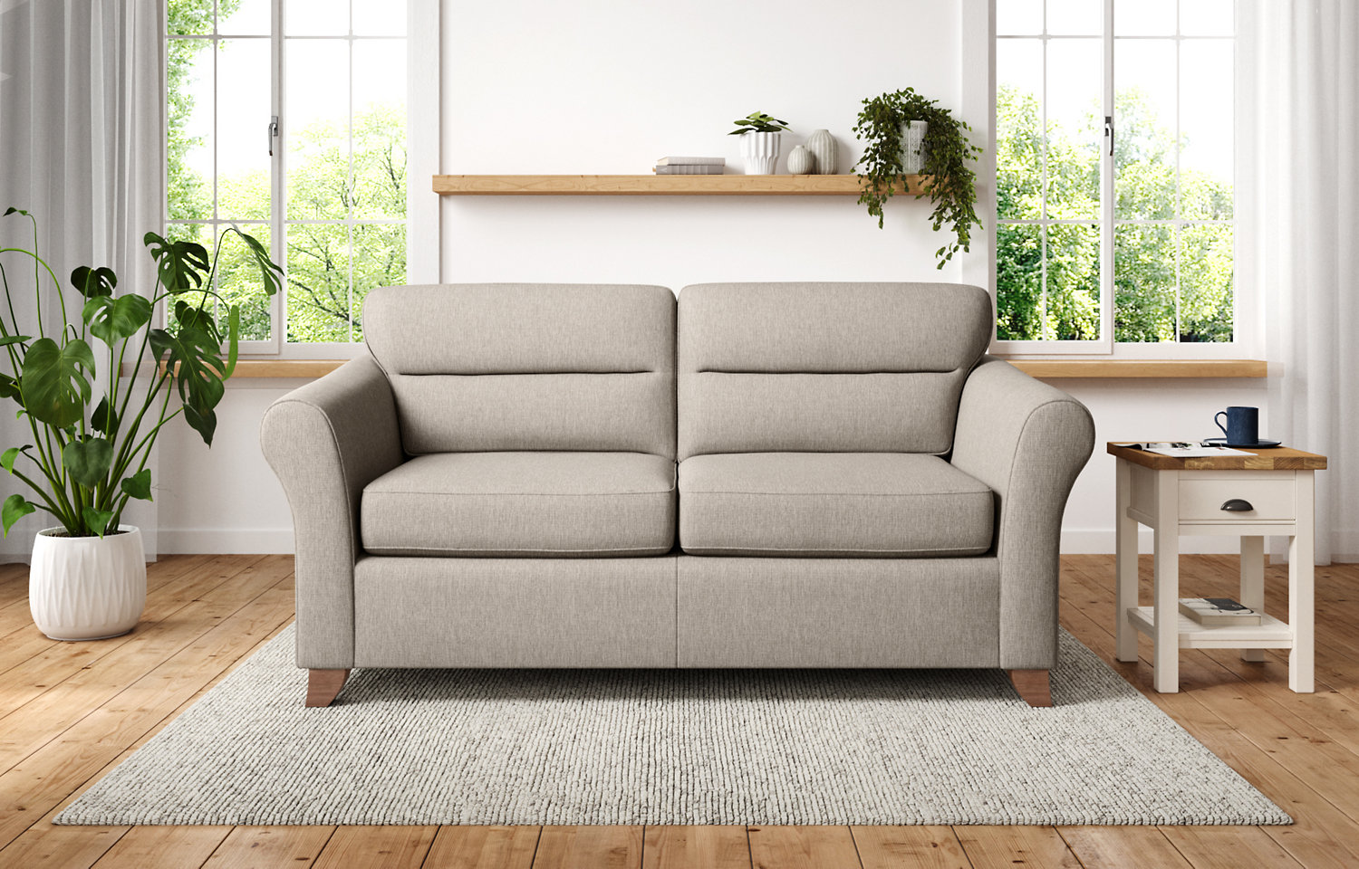 M&S Abbey Highback 3 Seater Sofa