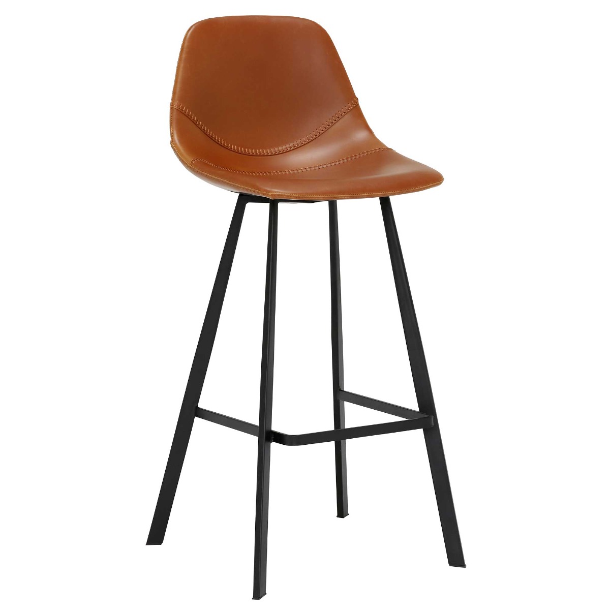 Fiori Bar Stool Brown