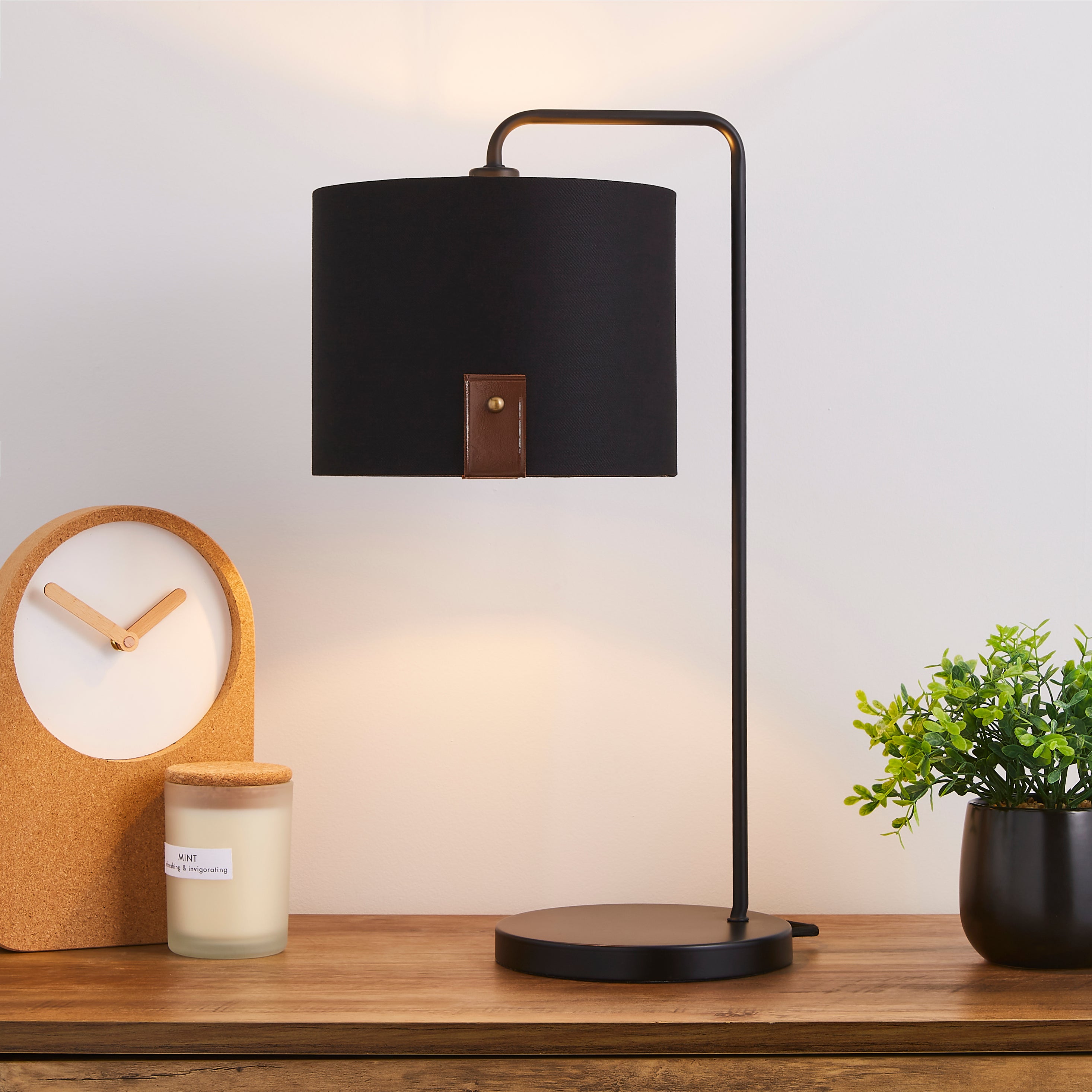 Dorrian Table Lamp Black