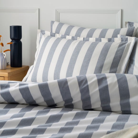 Beatrice Woven Stripe 100% Cotton Oxford Pillowcase
