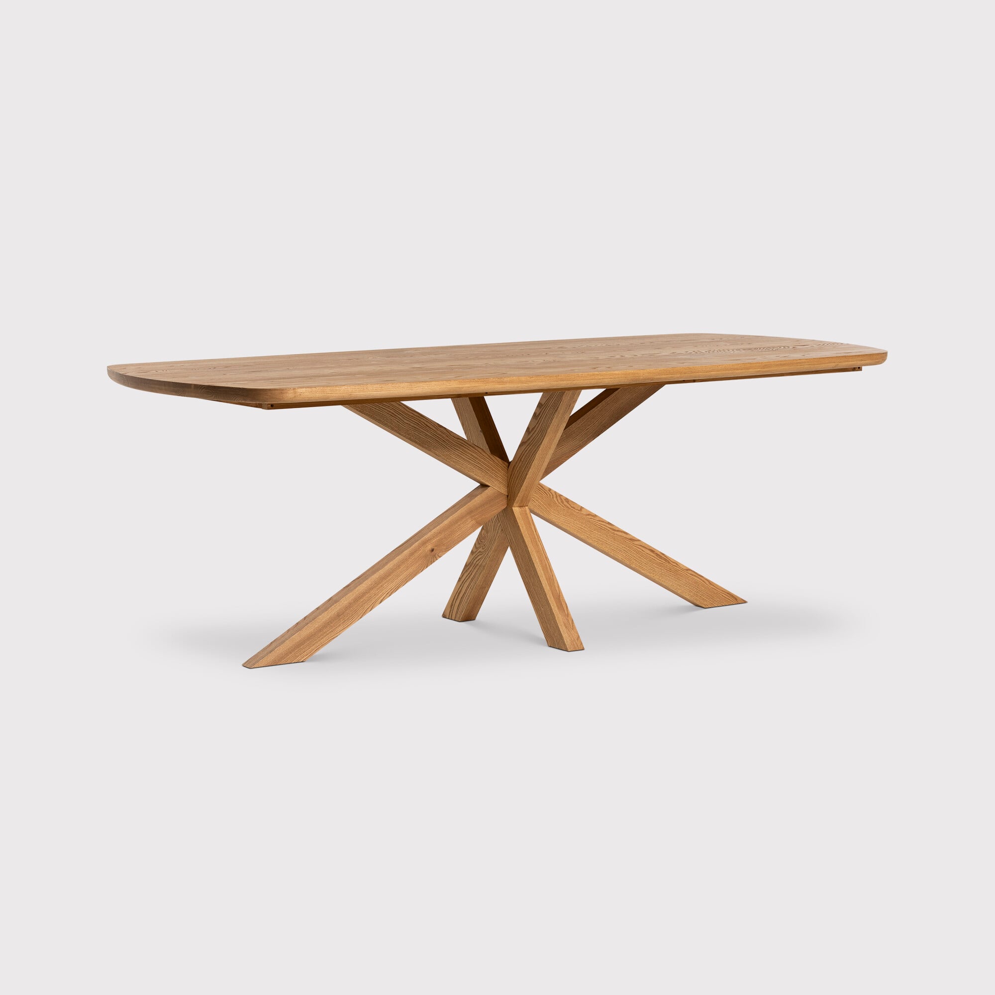 Bergen Dining Table 200x100x77cm, Neutral Wood | 200cm | Barker & Stonehouse