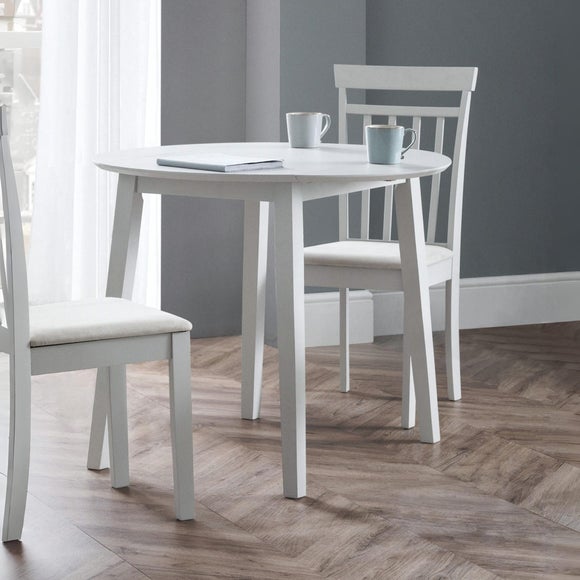 Coast 2-4 Seater Round Drop Leaf Dining Table