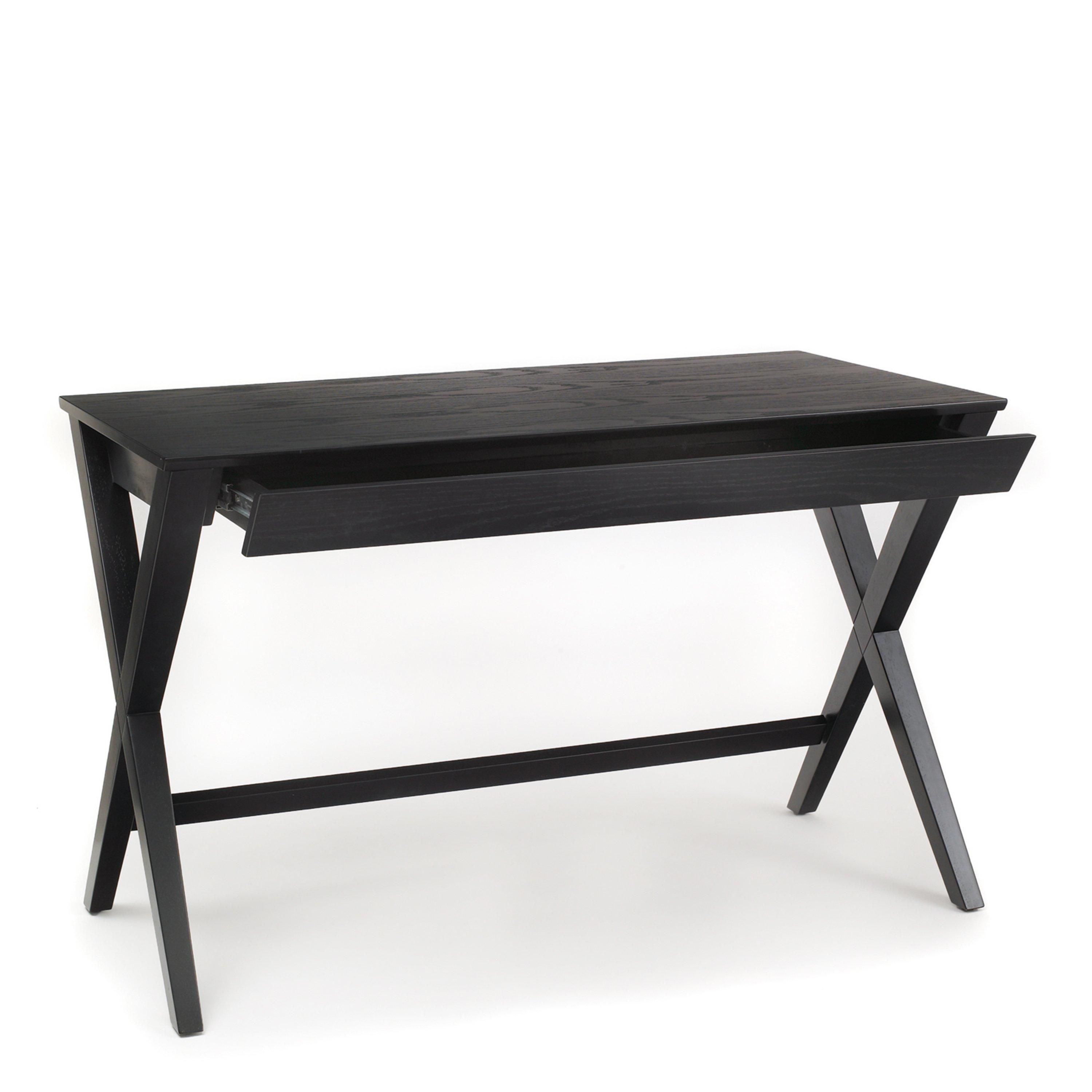 Furniture To Go Writex Desk 1 Drawer in Black