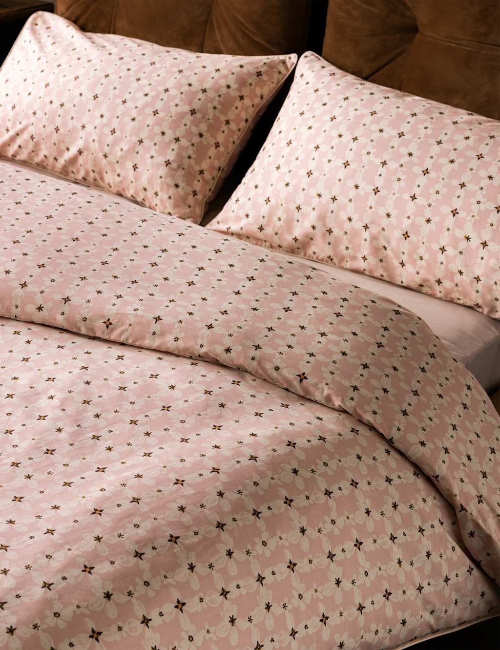 Rockett St George Pure Cotton Daisy Bedding Set Pink Mix