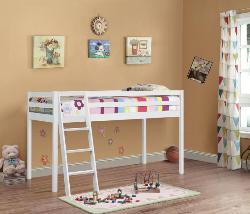 Comfy Living Ltd 3ft Wooden Mid Sleeper Various Colours in White