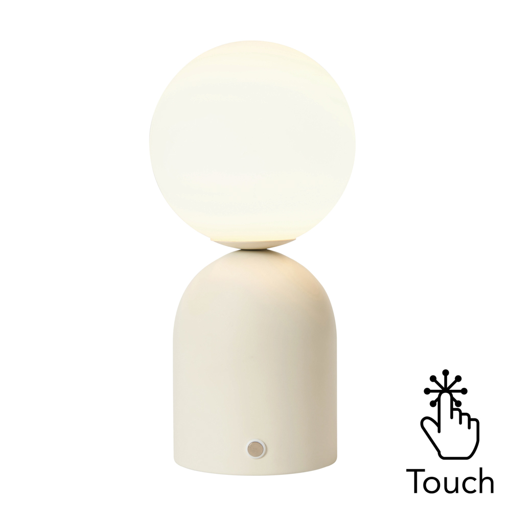 Imogene Rechargeable Table Lamp, White