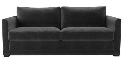 Aissa 3 Seat Sofa Bed in Armour Smart Velvet - sofa.com