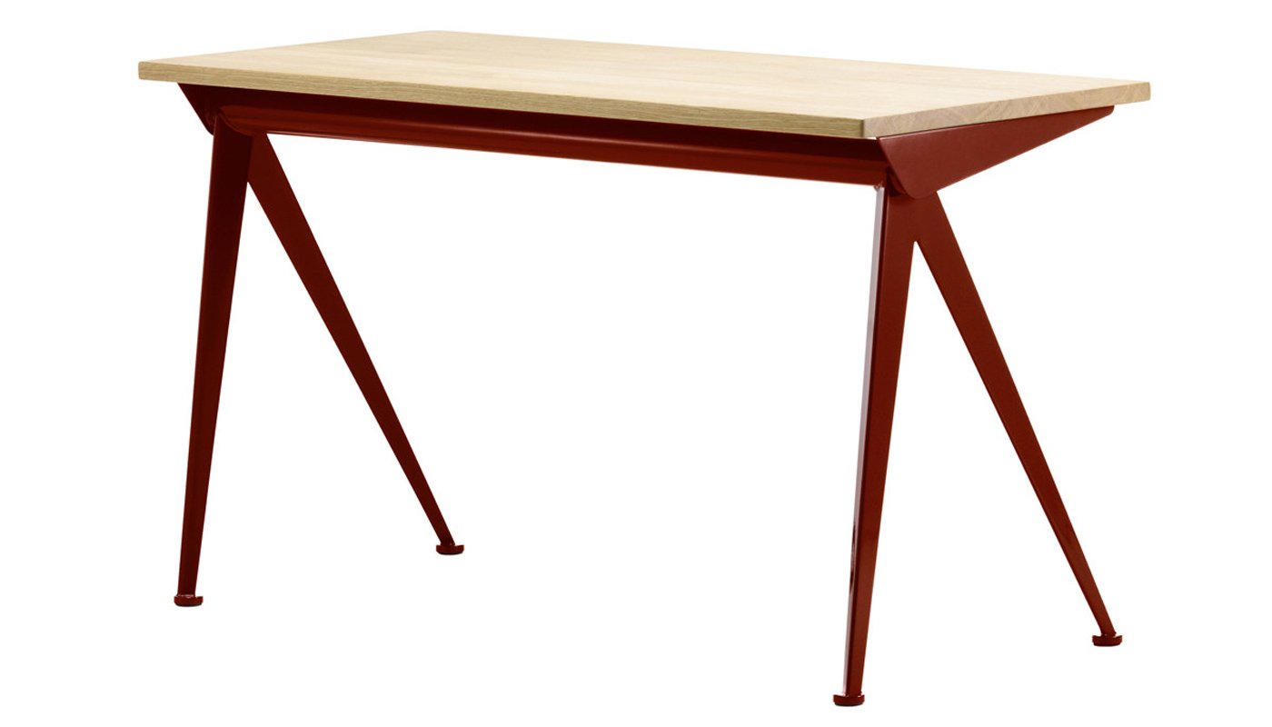 Vitra Compass Direction Desk Red