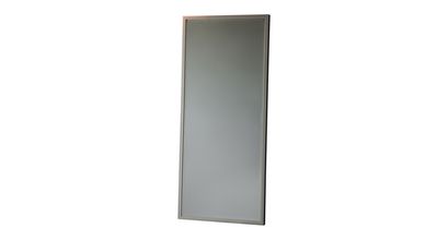 Orwell Floor Mirror with Silver Frame - sofa.com