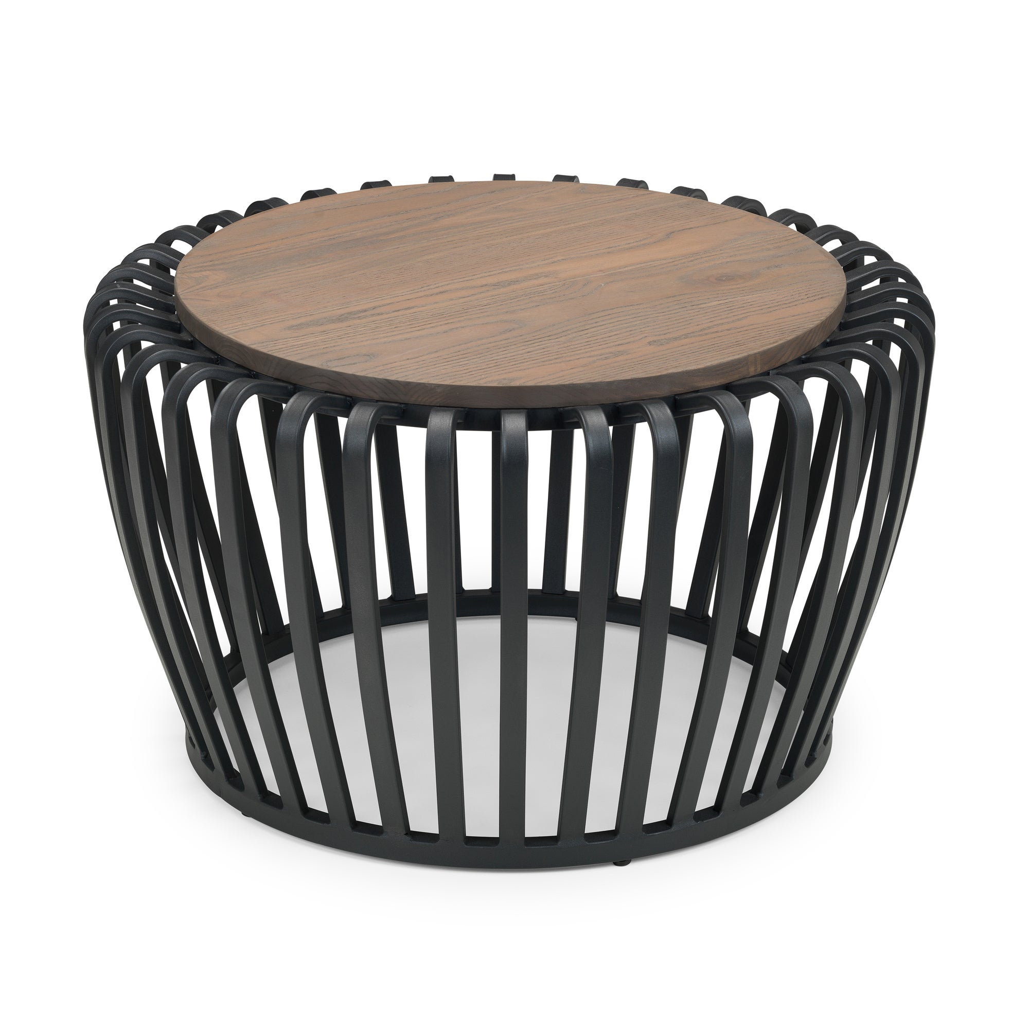 Washington Round Coffee Table Black