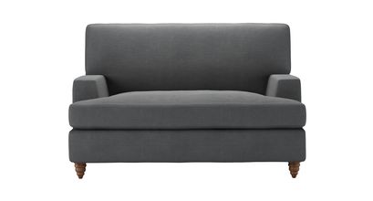 Isla Loveseat Sofabed in Monsoon Brushed Linen Cotton - sofa.com