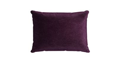 38x55cm Scatter Cushion in Plum Smart Velvet - sofa.com