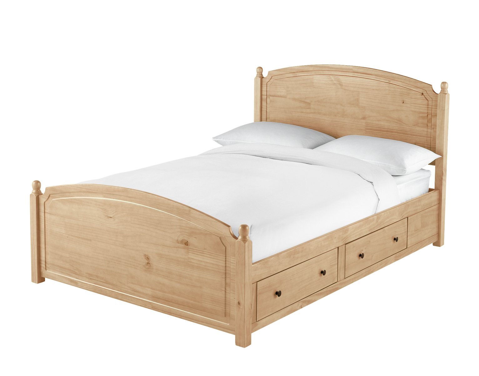 Argos Home Emberton Double Bed Frame - Pine
