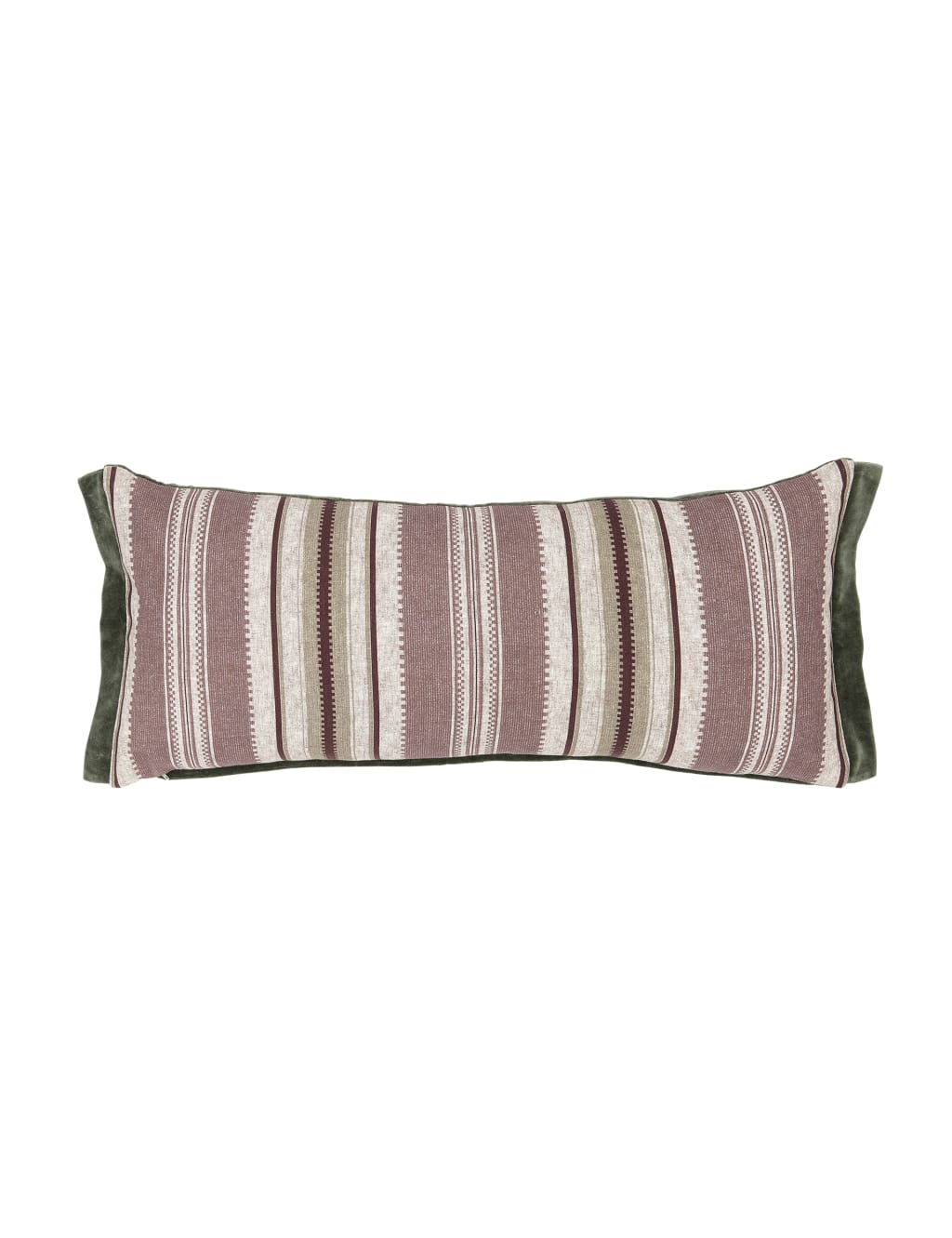 Bedeck of Belfast Pure Cotton Elswyth Cushion Red Mix