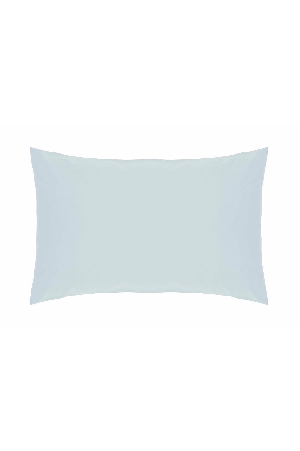 Belledorm Easy Care 200 Thread Count Cotton Polyester Percale Housewife Pillowcase in Duck Egg Blue