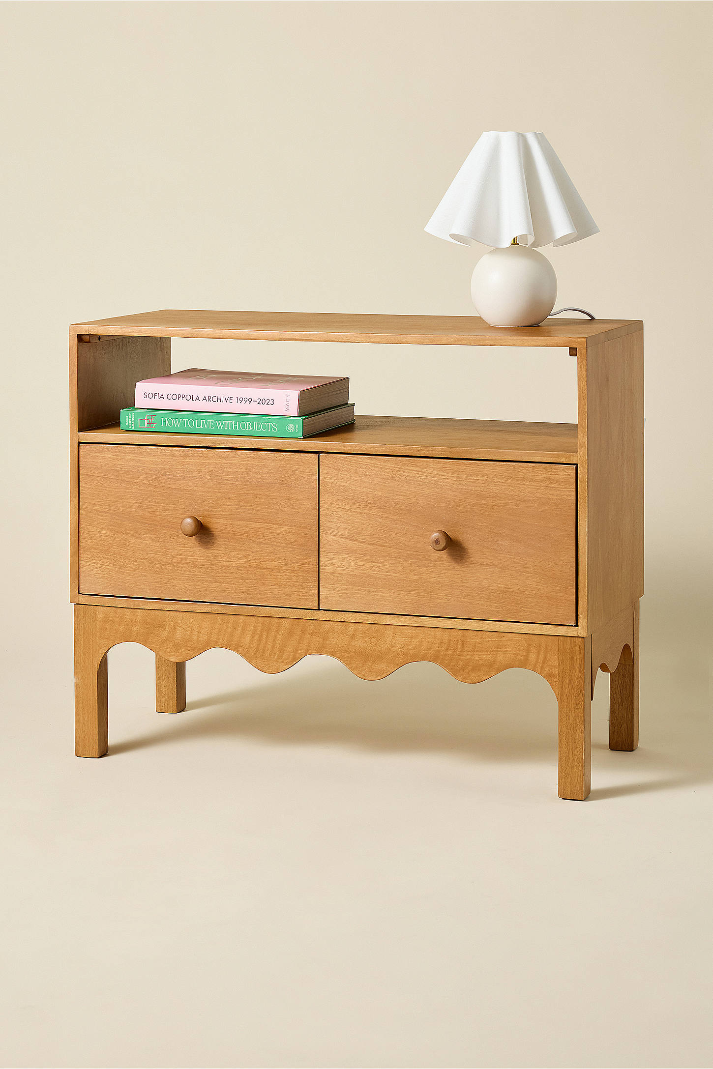 Everly Media Cabinet - Brown
