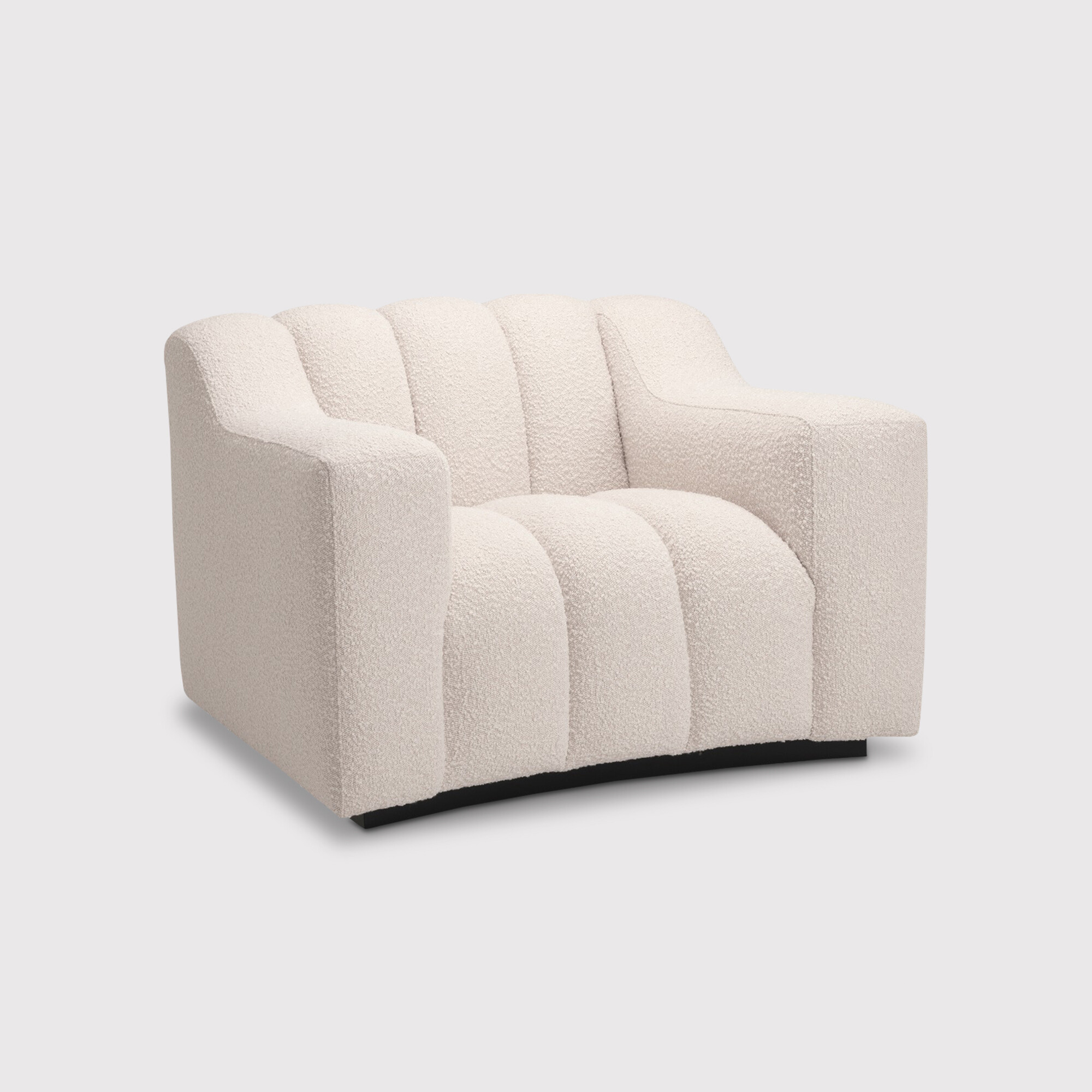 Eichholtz Kelly Armchair, White Fabric | Barker & Stonehouse