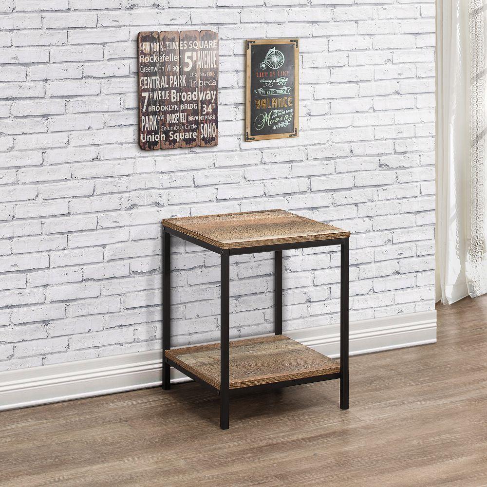 Urban Rustic Lamp Table