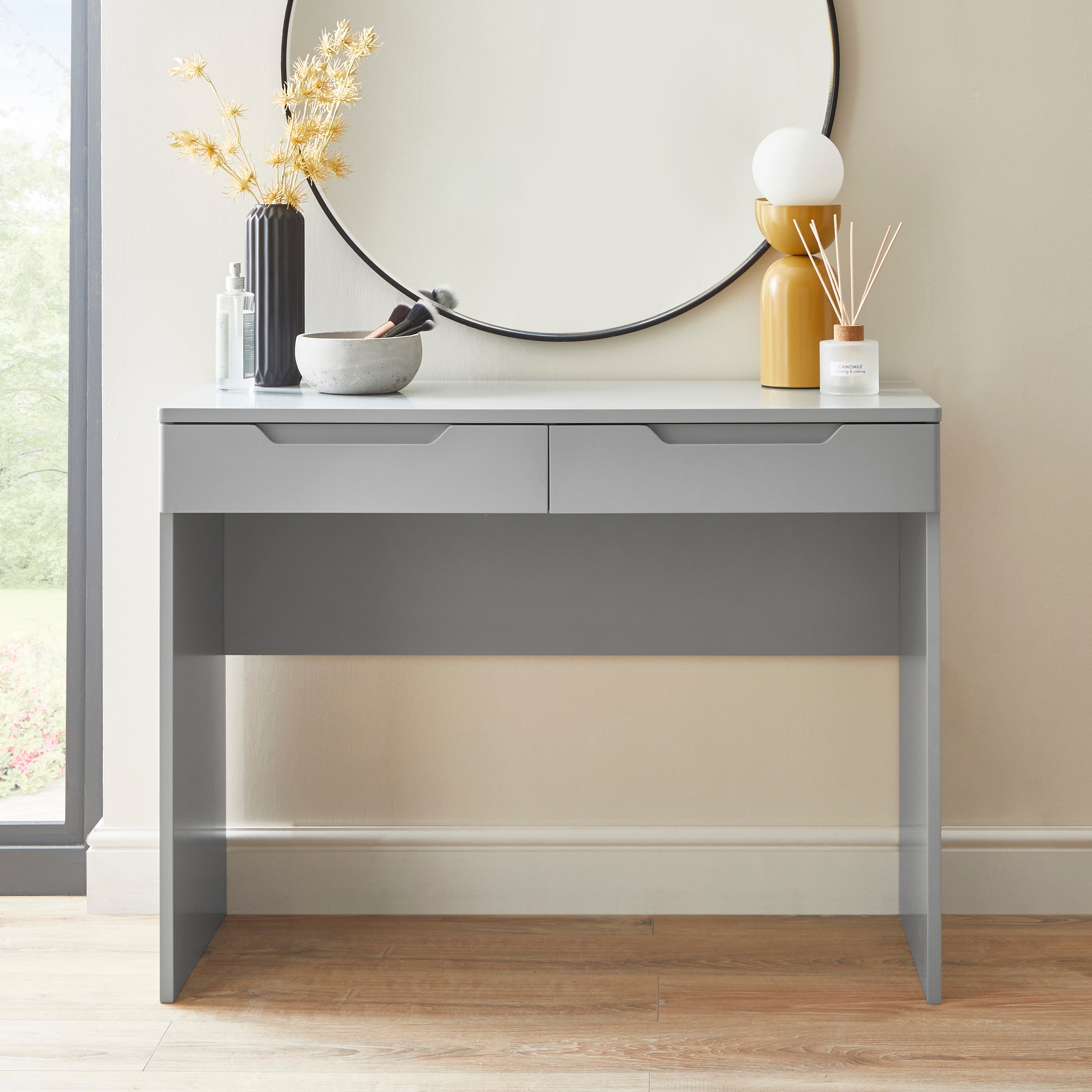 Larson Grey Dressing Table Grey