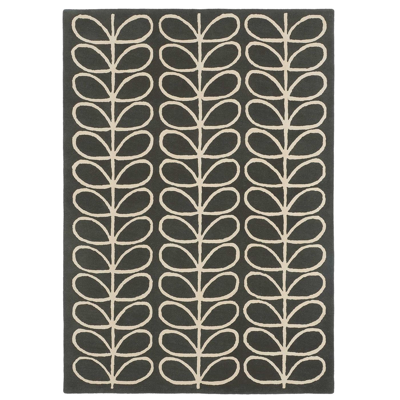 Orla Kiely Linear Slate Rug