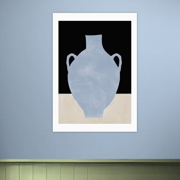 East End Prints Blue Still Life I Print